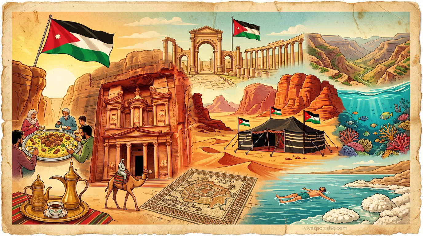 Jordan — the first World Cup in history, Group J with Argentina, and the story the tournament needed
